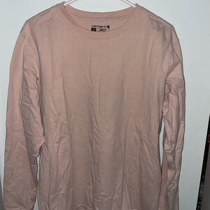 Carhartt Soft Pink Long Sleeve Tee